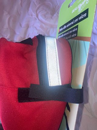 bolsa sillin universal con velcro