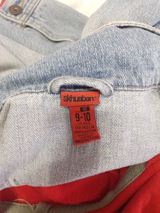 Cazadora vaquera con chaqueta 