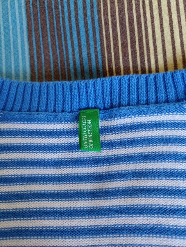 Maglioncino a righe bambino Benetton