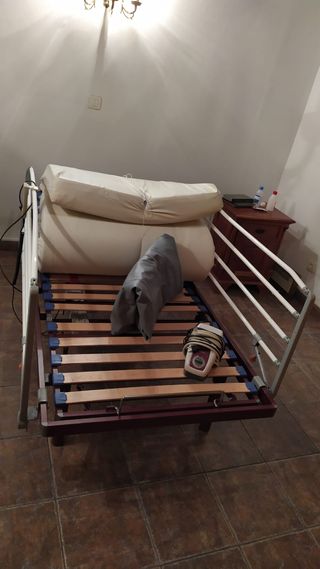 Cama Articulada Eléctrica+C.Antiescaras
