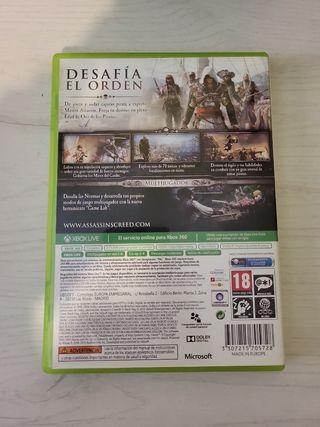 Juego ASSASSIN'S CREED IV XBOX360 