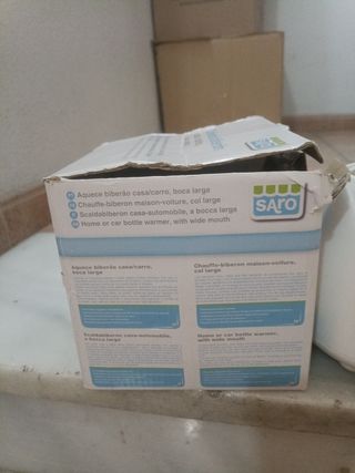 Calienta biberón Saro