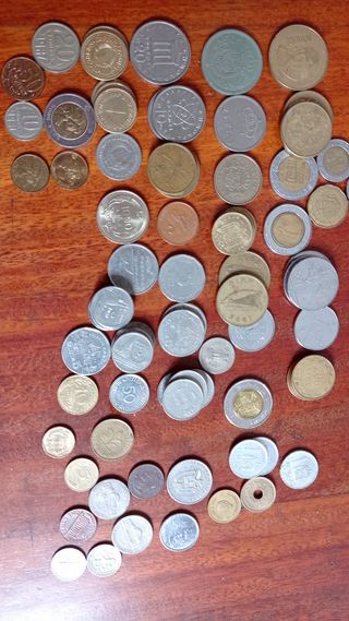 Monedas URSS, Yugoslavia, Hong Kong, etc
