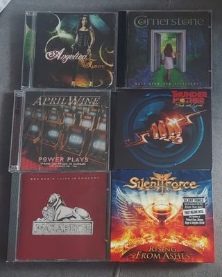 Lote 2 CDs Hard Rock LEER DISPONIBLES