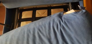 divano letto seduta due posti con rete interna