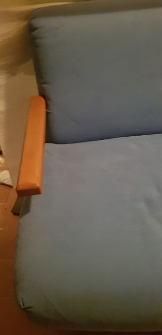 divano letto seduta due posti con rete interna