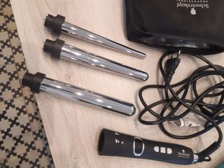 plancha pelo ondas profesional triple punta titani