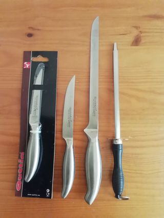 LOTE 4 CUCHILLOS QUTTIN EXQUISITE NUEVOS