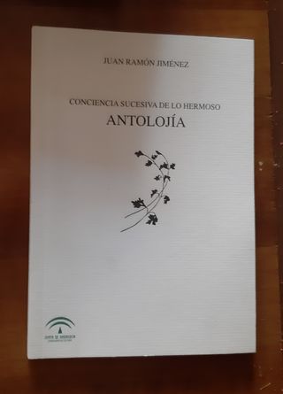 Libro Juan Ramón Jiménez