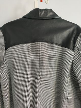 Chaqueta piel y lana, Studio Collection