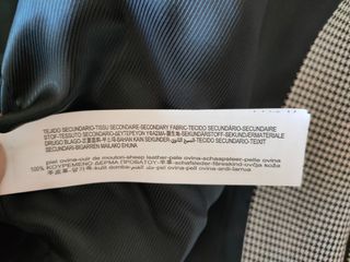 Chaqueta piel y lana, Studio Collection