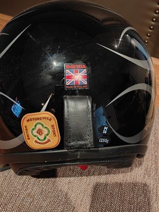 Casco Davida jet flames