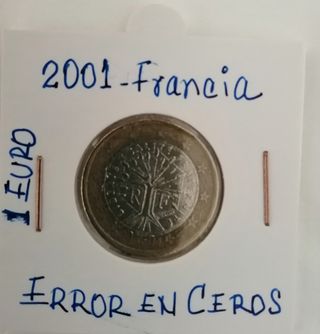 Moneda 1 Euro - ERROR.