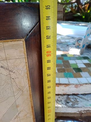 Mapa antiguo de la ciudad condal