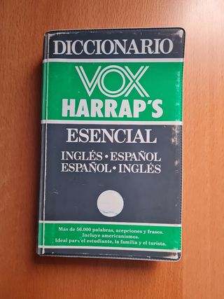 Diccionario inglés-español vox harrap's