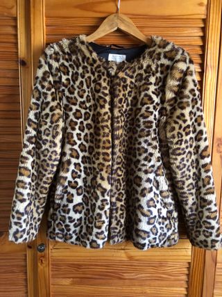 Abrigo pelo leopardo