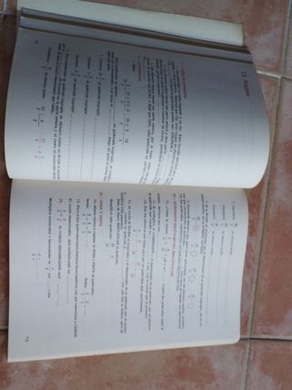 Libro de matemáticas 