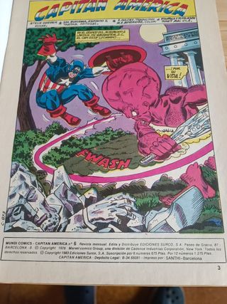 Comic Capitan América n⁰6
