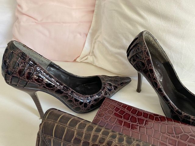 juego zapatos y bolso