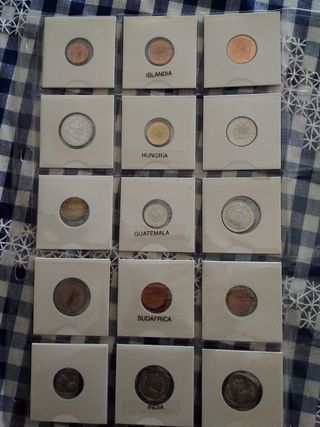 15 monedas