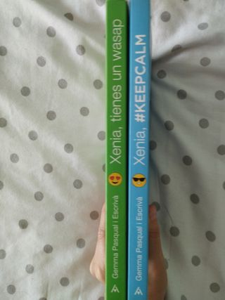 Pack libros de Xenia, tienes un wasap