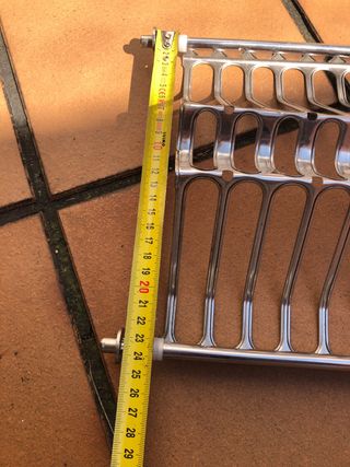 escurridor para platos de acero