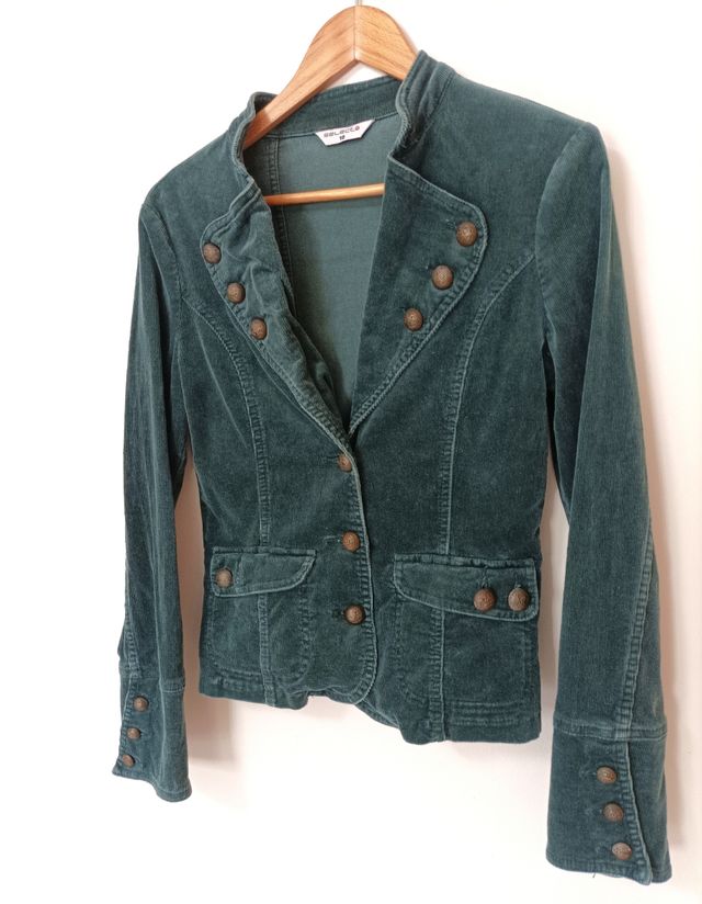 Casaco de Bombazine - Vintage (M)