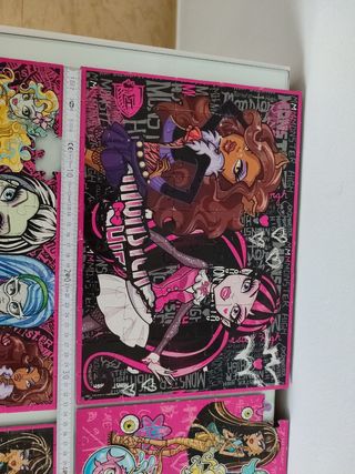 4 puzzles de Monters High