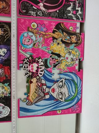 4 puzzles de Monters High