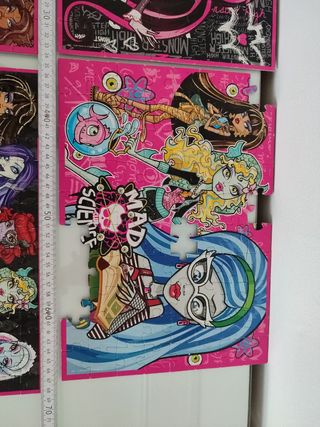 4 puzzles de Monters High