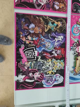 4 puzzles de Monters High