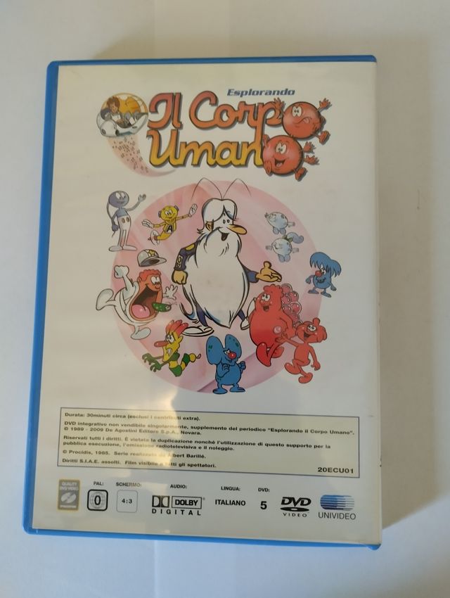 DVD il corpo umano