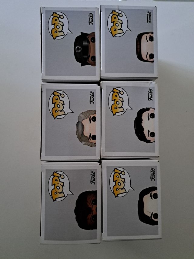 6 funko pop the Last jedi 190-195