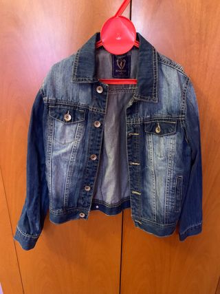 chaqueta tejana unisex niño/a