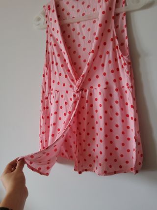 Blusa lunares Stradivarius