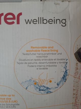 Calientapies con masaje