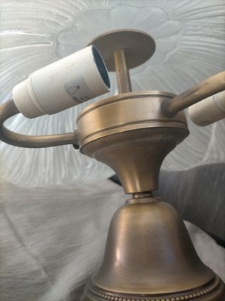 ANTIGUA LÁMPARA DE TECHO--GRAN TAMAÑO