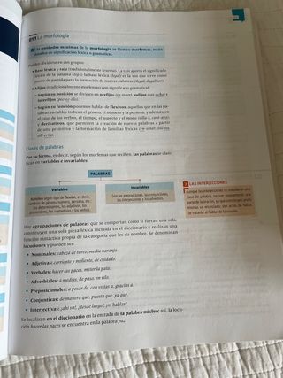 Libro Lengua teoría 1 Bachillerato Edelvives