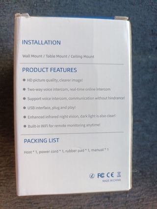 Minicamara vigilancia por wifi