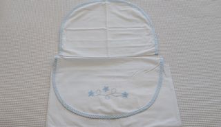 Lote 2 juegos de sábanas capazo/ carrito bebé