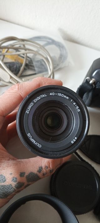 Cámara Fotos Olympus E-420