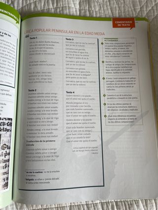 Libro Lengua práctica 1 Bachillerato Edelvives