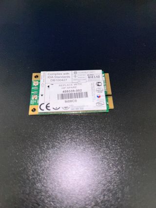 Tarjeta de red Wifi de portatil HP CQ60-120es