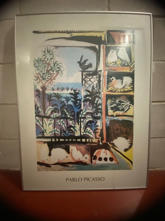 cuadro the pigeons Pablo Picasso