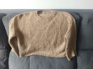 Jersey marrón de Pull&Bear
