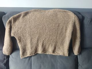 Jersey marrón de Pull&Bear