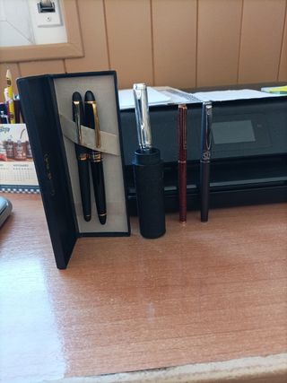 Lote plumas estilográficas