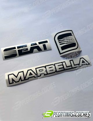 Pegatinas Seat Marbella