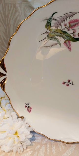 Plato de Porcelana de Berry. M&S. Francesa