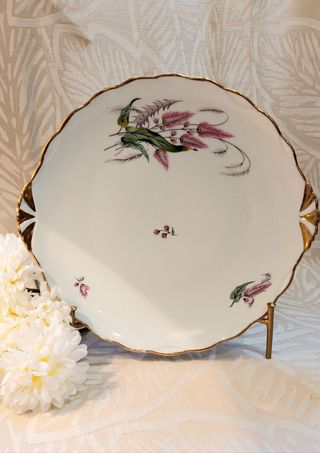 Plato de Porcelana de Berry. M&S. Francesa